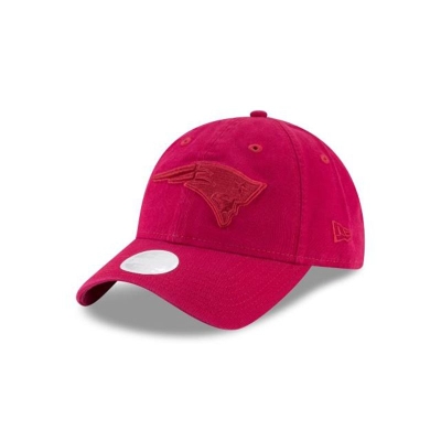 New England Patriots Gorra | New Era NFL Core Classic Tonal 9twenty Adjustable Cap Mexico - Rojos
